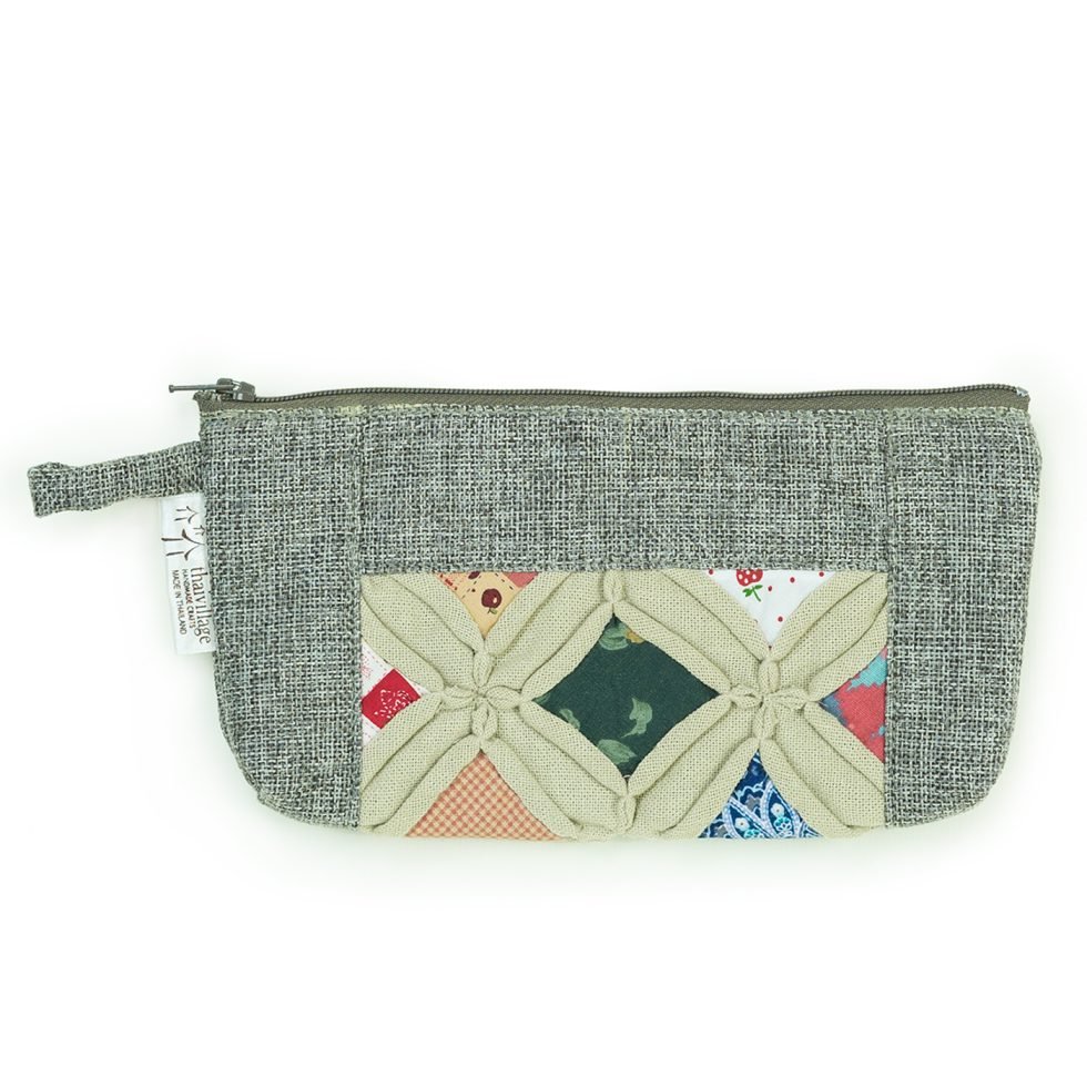 quilted clutch purse
