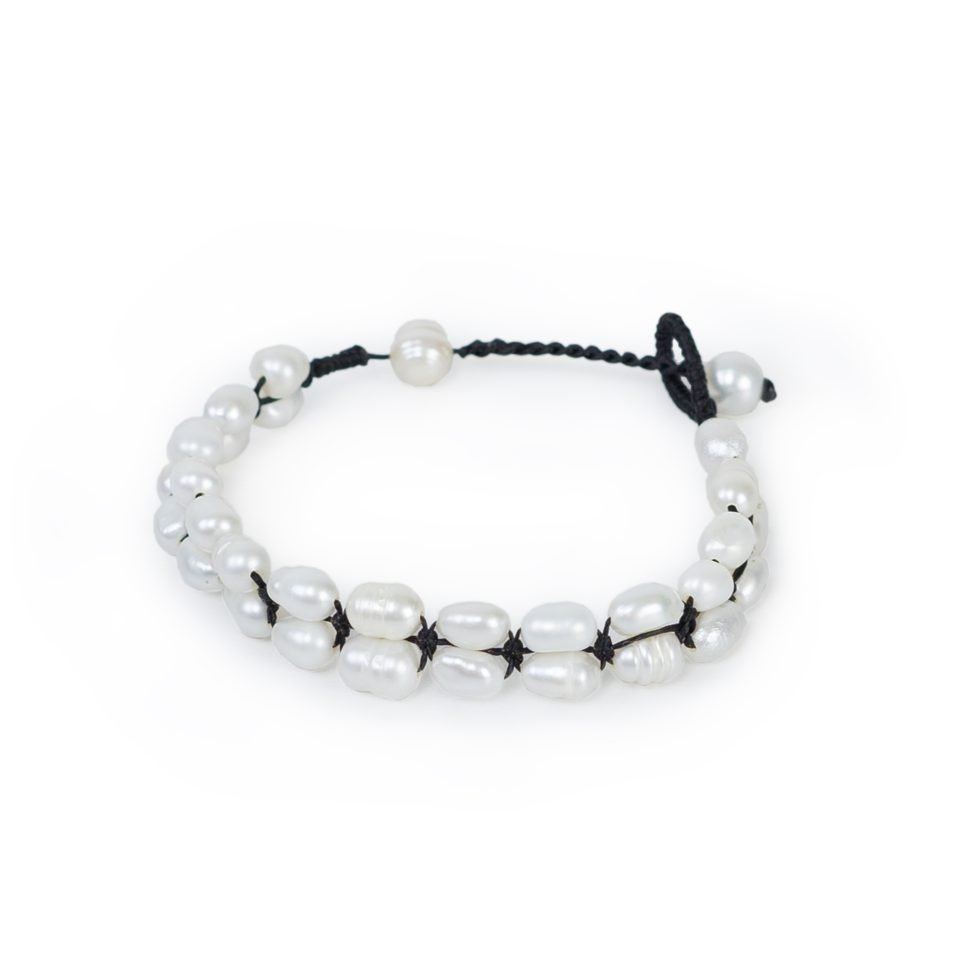 Pearl Row Bracelet
