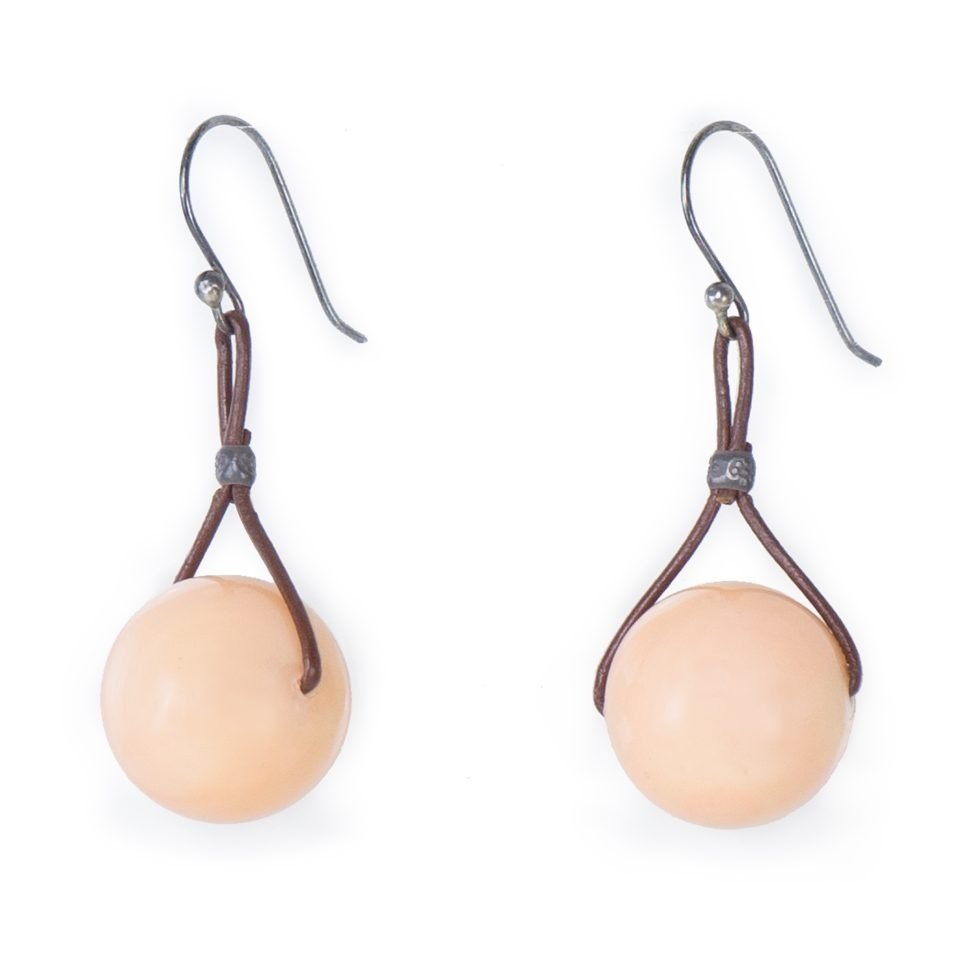 silver tango earrings