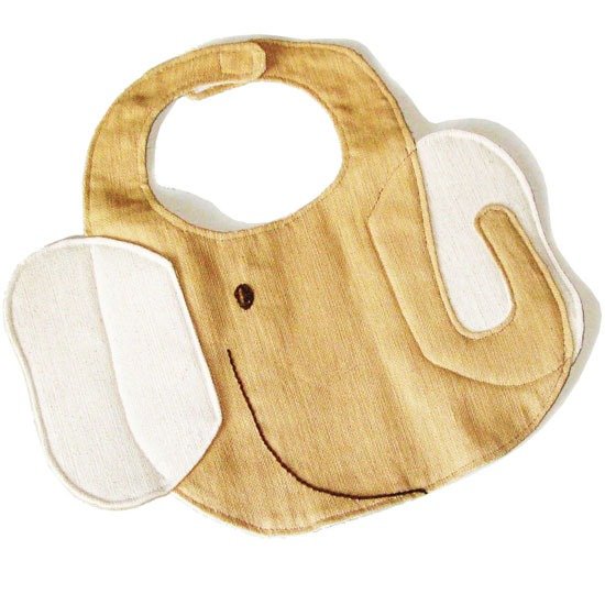 elephant baby bib