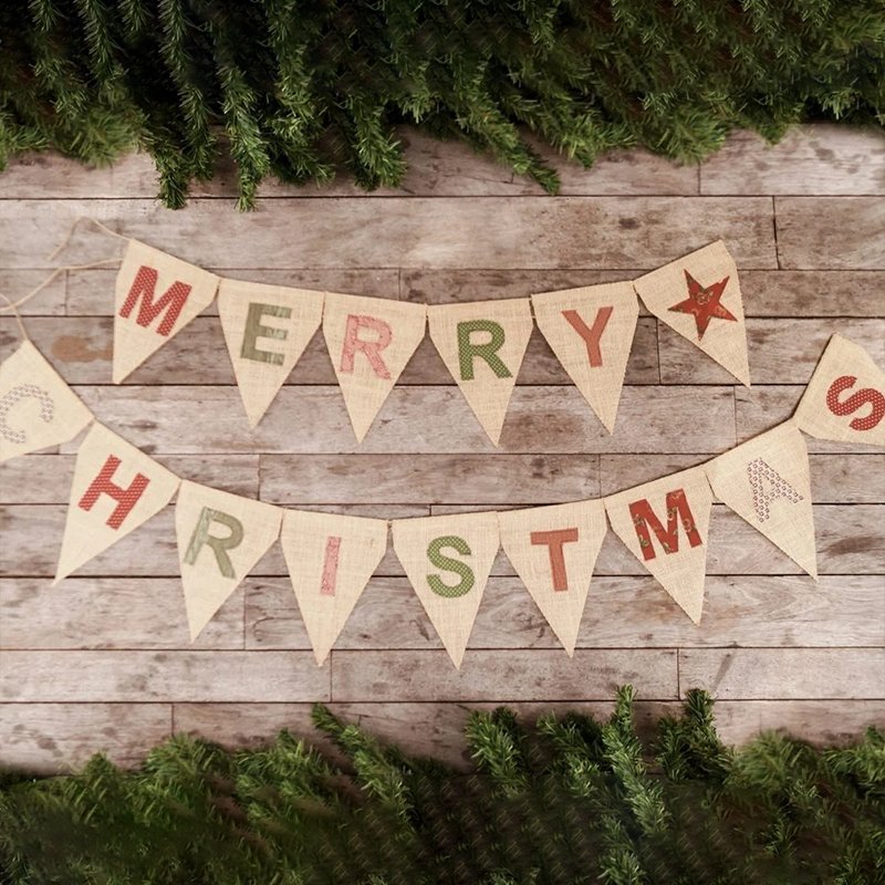 bunting - merry christmas - Image 2