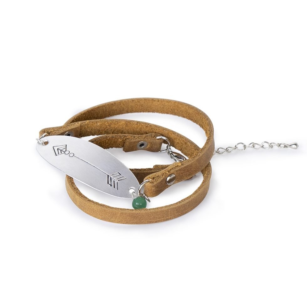 leather bracelet