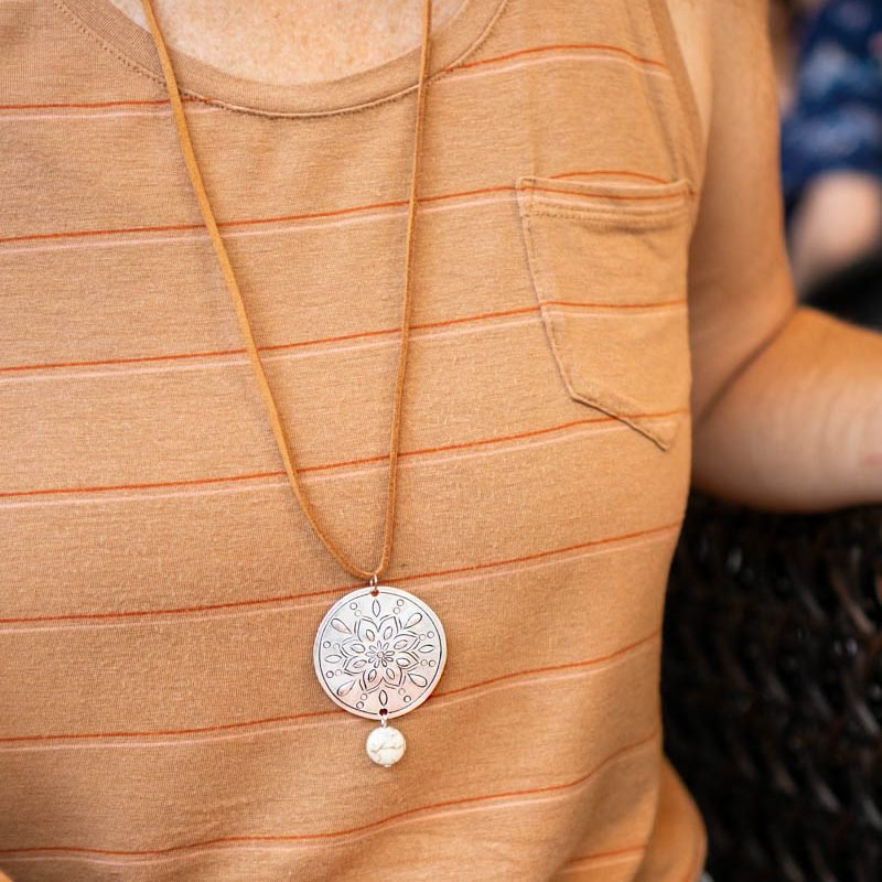 tin necklace