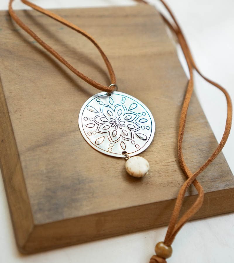 tin necklace