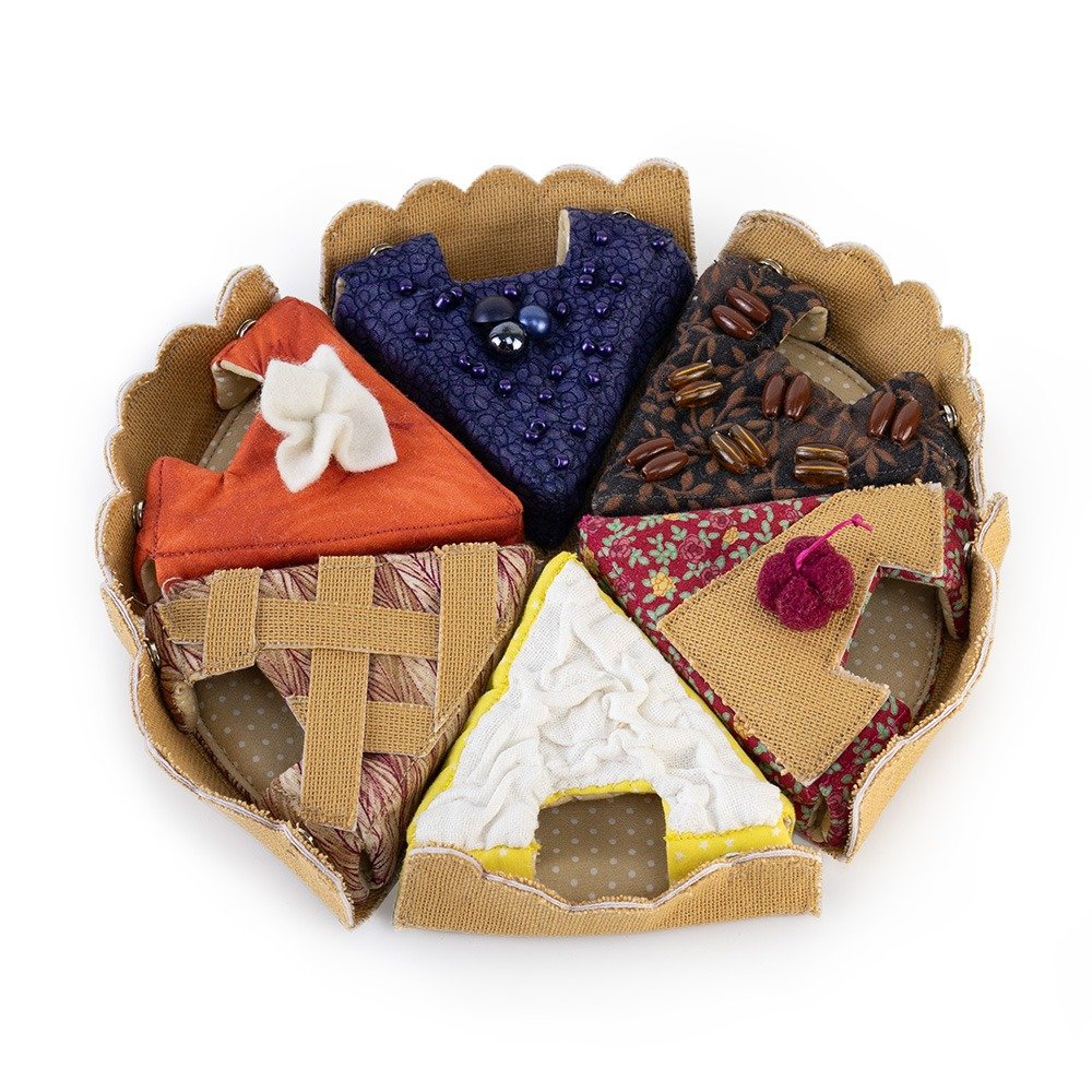 Fabric Thanksgiving Pie