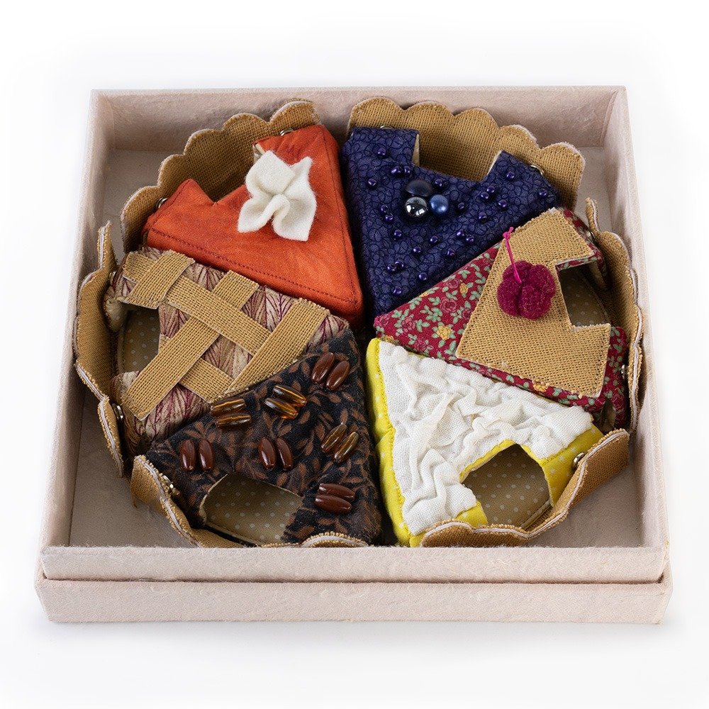 Fabric Thanksgiving Pie