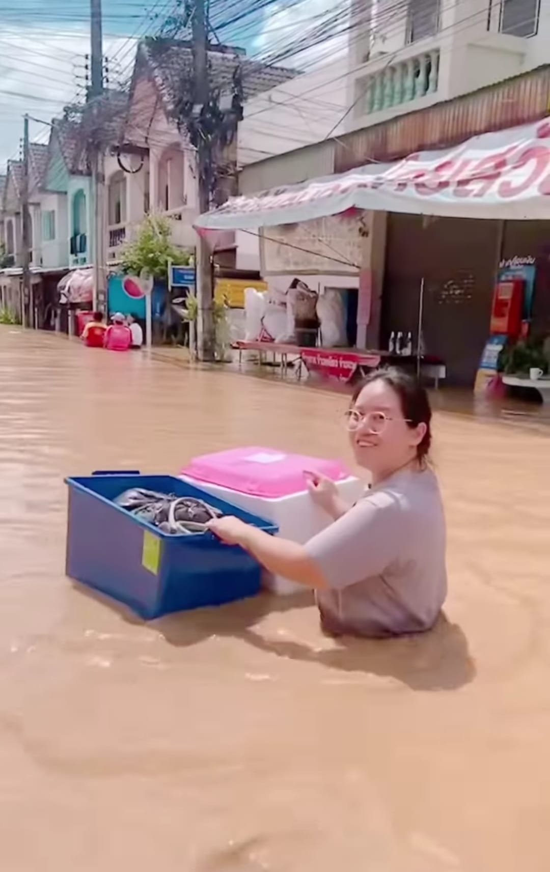 Aid in relief efforts