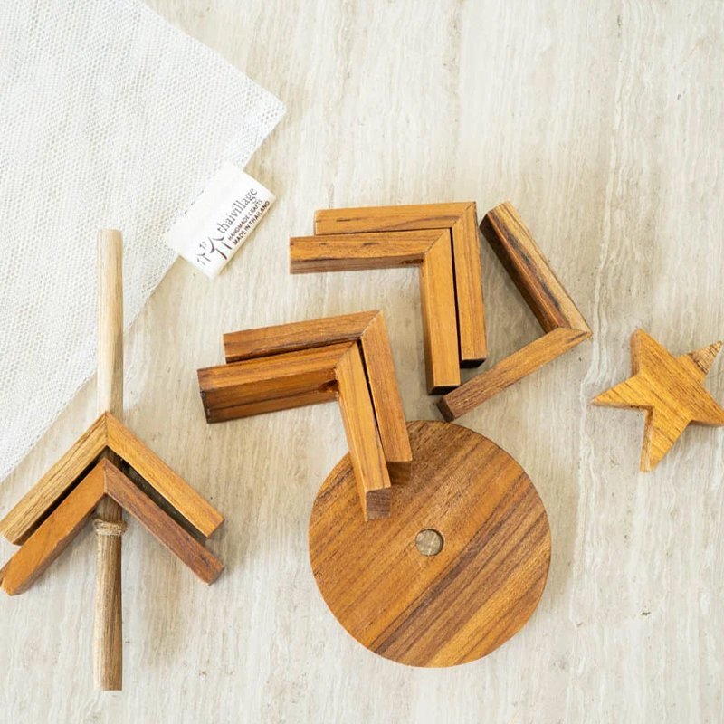 wooden standing tree - Image 3