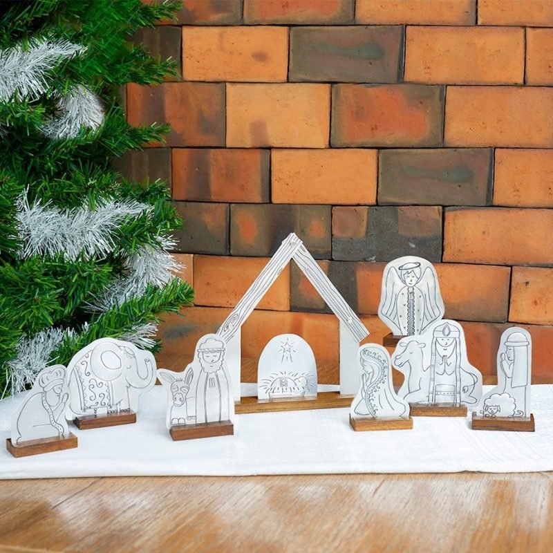 tin nativity