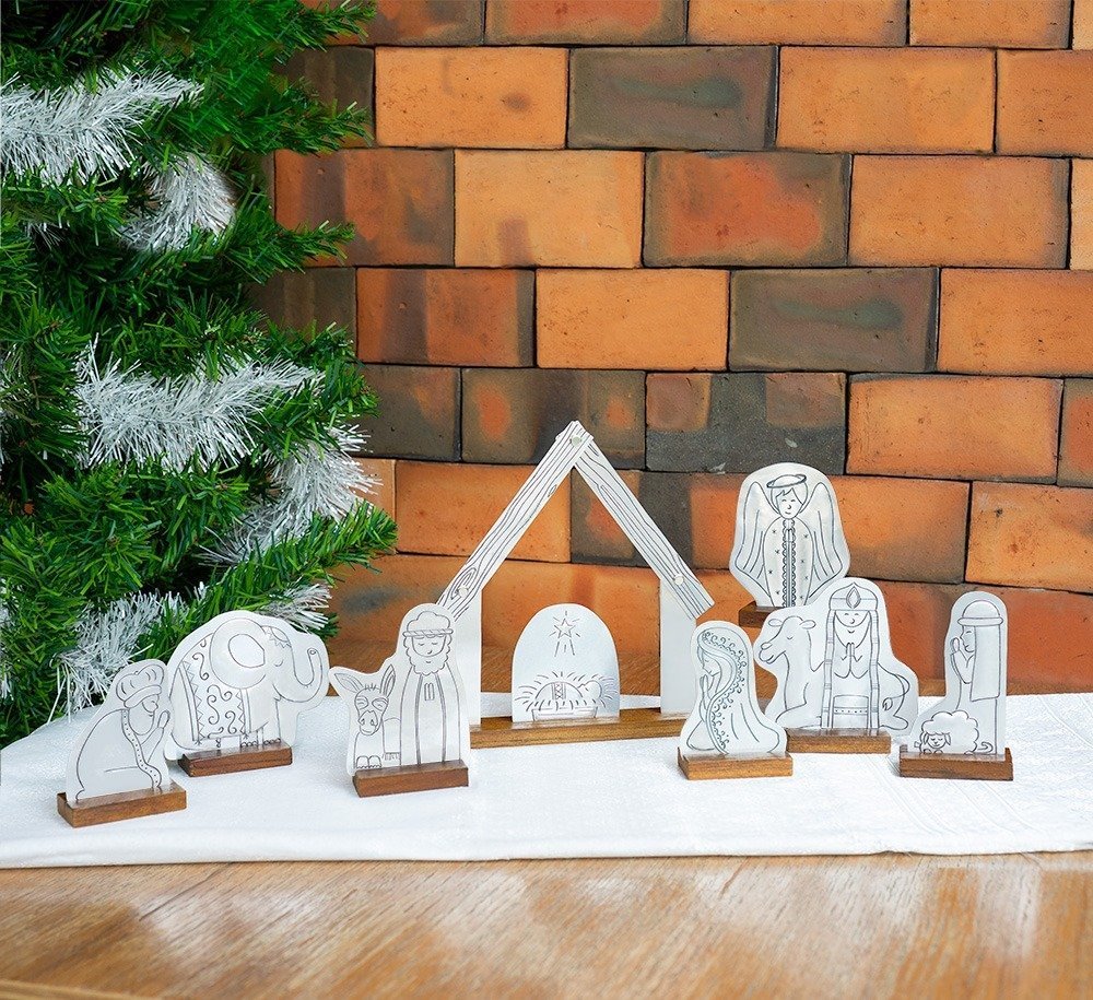 tin nativity